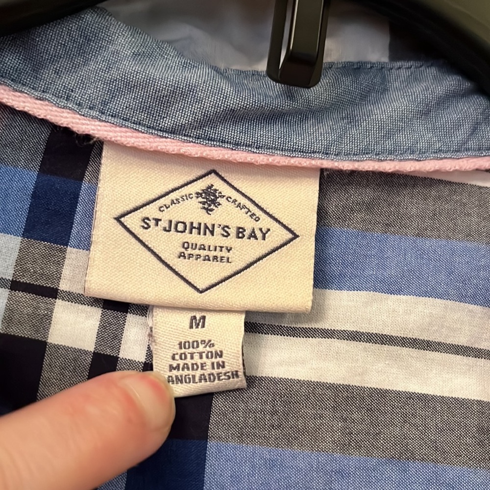 Plaid button down - Picture 3 of 4